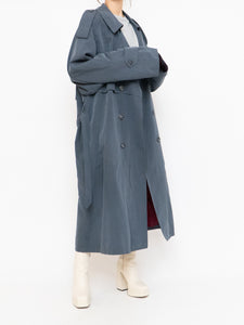 Vintage x Made in Canada x STANFORD Ash Blue Trench Coat (XS-XL)