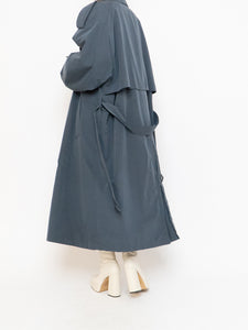 Vintage x Made in Canada x STANFORD Ash Blue Trench Coat (XS-XL)