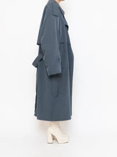 Load image into Gallery viewer, Vintage x Made in Canada x STANFORD Ash Blue Trench Coat (XS-XL)