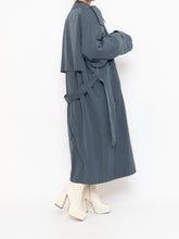 Load image into Gallery viewer, Vintage x Made in Canada x STANFORD Ash Blue Trench Coat (XS-XL)