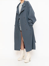 Load image into Gallery viewer, Vintage x Made in Canada x STANFORD Ash Blue Trench Coat (XS-XL)