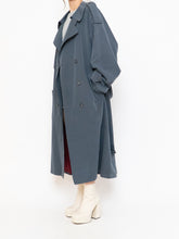 Load image into Gallery viewer, Vintage x Made in Canada x STANFORD Ash Blue Trench Coat (XS-XL)