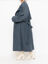 Load image into Gallery viewer, Vintage x Made in Canada x STANFORD Ash Blue Trench Coat (XS-XL)