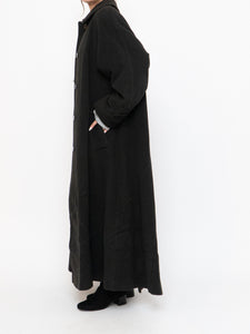 Vintage x Made in Canada x HILARY RADLEY Deep Green Wool & Cashmere Coat (M, L)