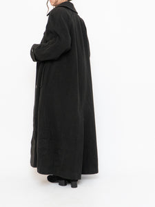 Vintage x Made in Canada x HILARY RADLEY Deep Green Wool & Cashmere Coat (M, L)