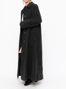 Vintage x Made in Canada x HILARY RADLEY Deep Green Wool & Cashmere Coat (M, L)