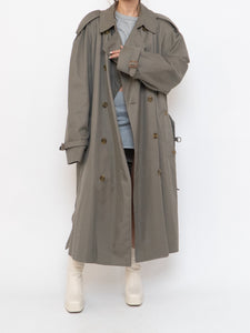 Vintage x Made in Canada x AQUASCUTUM OF LONDON Neutral Trench Coat (S-XL)