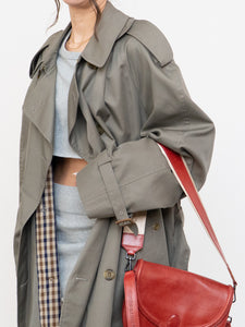 Vintage x Made in Canada x AQUASCUTUM OF LONDON Neutral Trench Coat (S-XL)