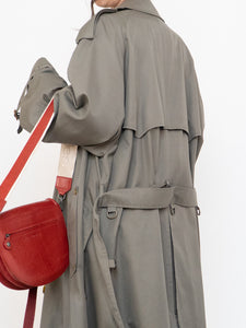 Vintage x Made in Canada x AQUASCUTUM OF LONDON Neutral Trench Coat (S-XL)