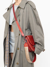 Load image into Gallery viewer, AUNTS &amp; UNCLES x Red Leather Shoulder Purse