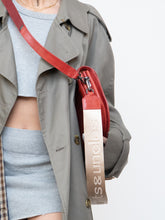 Load image into Gallery viewer, AUNTS &amp; UNCLES x Red Leather Shoulder Purse