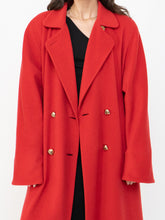 Load image into Gallery viewer, Vintage x Made in Switzerland x 70s Red Pure Cashmere Coat (S-L)