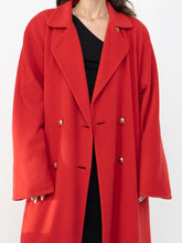 Load image into Gallery viewer, Vintage x Made in Switzerland x 70s Red Pure Cashmere Coat (S-L)