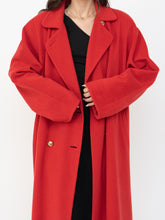 Load image into Gallery viewer, Vintage x Made in Switzerland x 70s Red Pure Cashmere Coat (S-L)
