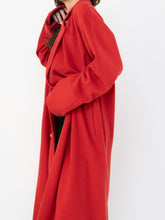 Load image into Gallery viewer, Vintage x Made in Switzerland x 70s Red Pure Cashmere Coat (S-L)