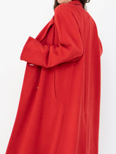 Load image into Gallery viewer, Vintage x Made in Switzerland x 70s Red Pure Cashmere Coat (S-L)
