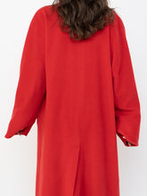 Load image into Gallery viewer, Vintage x Made in Switzerland x 70s Red Pure Cashmere Coat (S-L)