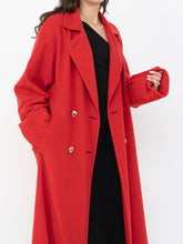 Load image into Gallery viewer, Vintage x Made in Switzerland x 70s Red Pure Cashmere Coat (S-L)