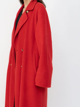 Load image into Gallery viewer, Vintage x Made in Switzerland x 70s Red Pure Cashmere Coat (S-L)