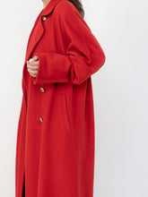 Load image into Gallery viewer, Vintage x Made in Switzerland x 70s Red Pure Cashmere Coat (S-L)