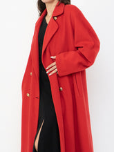 Load image into Gallery viewer, Vintage x Made in Switzerland x 70s Red Pure Cashmere Coat (S-L)