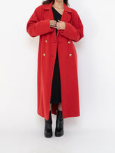Load image into Gallery viewer, Vintage x Made in Switzerland x 70s Red Pure Cashmere Coat (S-L)