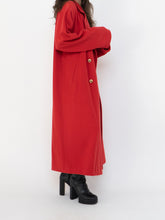 Load image into Gallery viewer, Vintage x Made in Switzerland x 70s Red Pure Cashmere Coat (S-L)