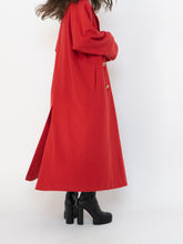 Load image into Gallery viewer, Vintage x Made in Switzerland x 70s Red Pure Cashmere Coat (S-L)