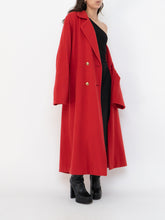 Load image into Gallery viewer, Vintage x Made in Switzerland x 70s Red Pure Cashmere Coat (S-L)
