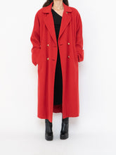 Load image into Gallery viewer, Vintage x Made in Switzerland x 70s Red Pure Cashmere Coat (S-L)