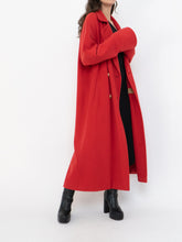 Load image into Gallery viewer, Vintage x Made in Switzerland x 70s Red Pure Cashmere Coat (S-L)