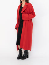 Load image into Gallery viewer, Vintage x Made in Switzerland x 70s Red Pure Cashmere Coat (S-L)