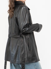 Load image into Gallery viewer, Vintage x Made in Canada x Butter Leather Belted Jacket (XS, S)