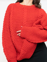 Load image into Gallery viewer, Vintage x Red Cozy Hand-Knit Sweater (XS-XL)
