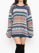 Load image into Gallery viewer, Vintage x Made in Hong Kong x Cotton Knit Pattern Sweater (XS-XL)