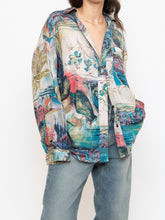 Load image into Gallery viewer, Vintage x GIOVANNI Silk Patterned Button-up (XS-XL)
