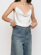 Load image into Gallery viewer, BABATON x Cream Satin Tank (XXS-S)