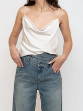 Load image into Gallery viewer, BABATON x Cream Satin Tank (XXS-S)