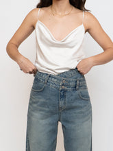Load image into Gallery viewer, BABATON x Cream Satin Tank (XXS-S)