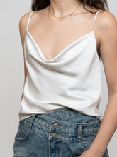 Load image into Gallery viewer, BABATON x Cream Satin Tank (XXS-S)