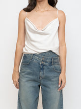 Load image into Gallery viewer, BABATON x Cream Satin Tank (XXS-S)