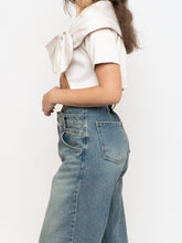Load image into Gallery viewer, Vintage x Cream Satin Cropped Bow Top (XS-M)