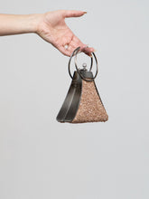 Load image into Gallery viewer, Vintage x Pink Gemstone Metal Clutch