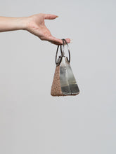 Load image into Gallery viewer, Vintage x Pink Gemstone Metal Clutch