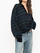 Load image into Gallery viewer, Vintage x Made in Canada x TUNDRA Diamond-patterned Button-up Sweater (S-XXL)