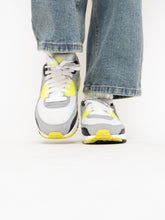 Load image into Gallery viewer, NIKE x Fluorescent Yellow &amp; Grey Airmax 90 (6.5-7.5W)