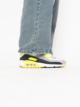 Load image into Gallery viewer, NIKE x Fluorescent Yellow &amp; Grey Airmax 90 (6.5-7.5W)