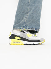 Load image into Gallery viewer, NIKE x Fluorescent Yellow &amp; Grey Airmax 90 (6.5-7.5W)
