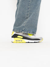 Load image into Gallery viewer, NIKE x Fluorescent Yellow &amp; Grey Airmax 90 (6.5-7.5W)