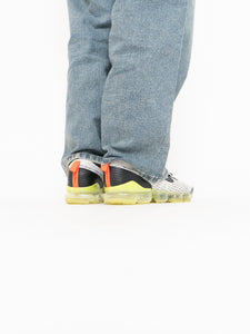 NIKE x Fluorescent Yellow & Grey Vapormax (7Y, 9W)